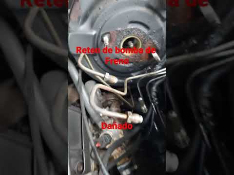 reten bomba de freno Dañado.