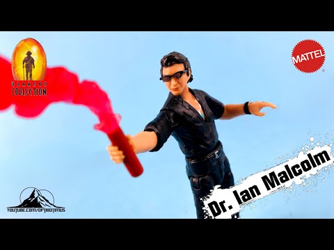 Jurassic Park Hammond Collection DR. IAN MALCOLM Video Review