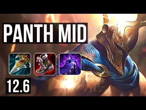 PANTH vs VEIGAR (MID) | 11/1/6, 1.0M mastery, Dominating | NA Master | 12.6