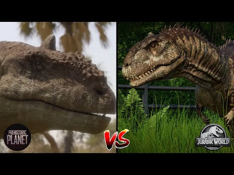 All DINOSAURS from Prehistoric Planet Season 2 vs Jurassic World - Episode 1 "Islands"