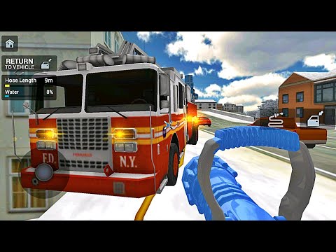 Fire Truck Driving Game 2020 - Real Emergency Service Simulator #22 - Android GamePlay