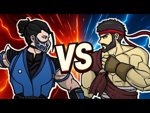 Could Sub-Zero Defeat Ryu from Street Fighter?