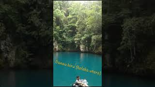 preview picture of video 'Wisata danau biru.  desa walasiho. Kolaka utara. Kendari. Indonesia'