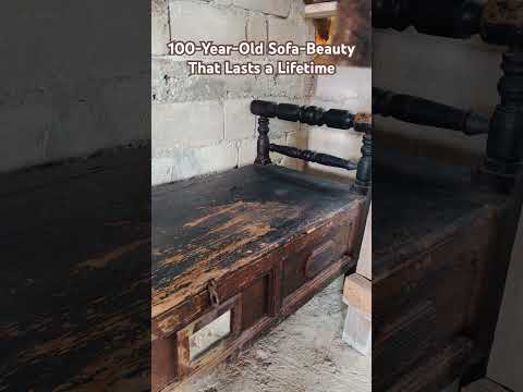 100-Year-Old Sofa#sorts #viralvideo #old #forever #explore #travel #beautiful #nature #love