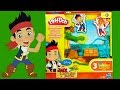 Play Doh Jake and The Neverland Pirates Treasure Creations Playdough Playset Hasbro Toys