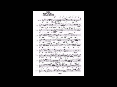 transcription du Solo de Joe Lovano "Budo" (Bb)