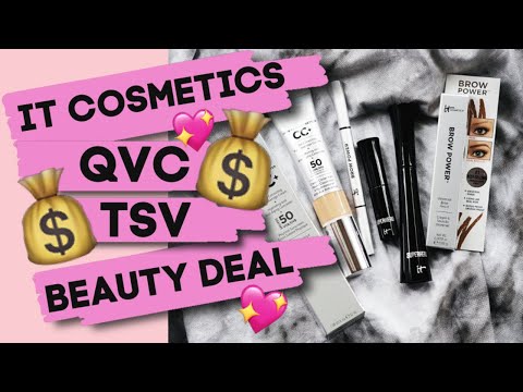 IT Cosmetics QVC TSV MEGA DEAL! Worth £80 and Contains The Iconic CC Cream Foundation!