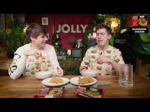 JOLLY REUPLOAD British Guys try EVERY Indomie instant noodle