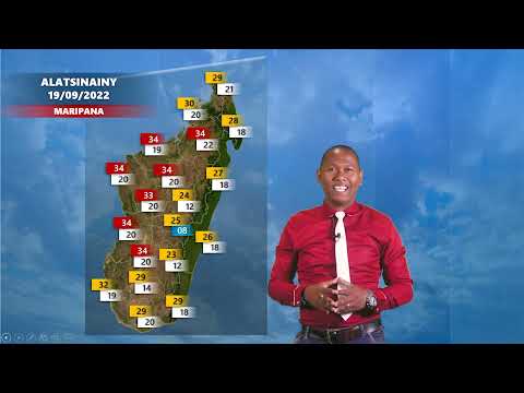 Météo Lundi 19 Septembre 2022