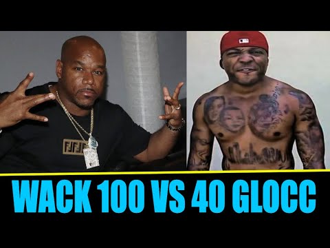 Wack 100 Vs 40 Glocc | Both Go At It On Clubhouse