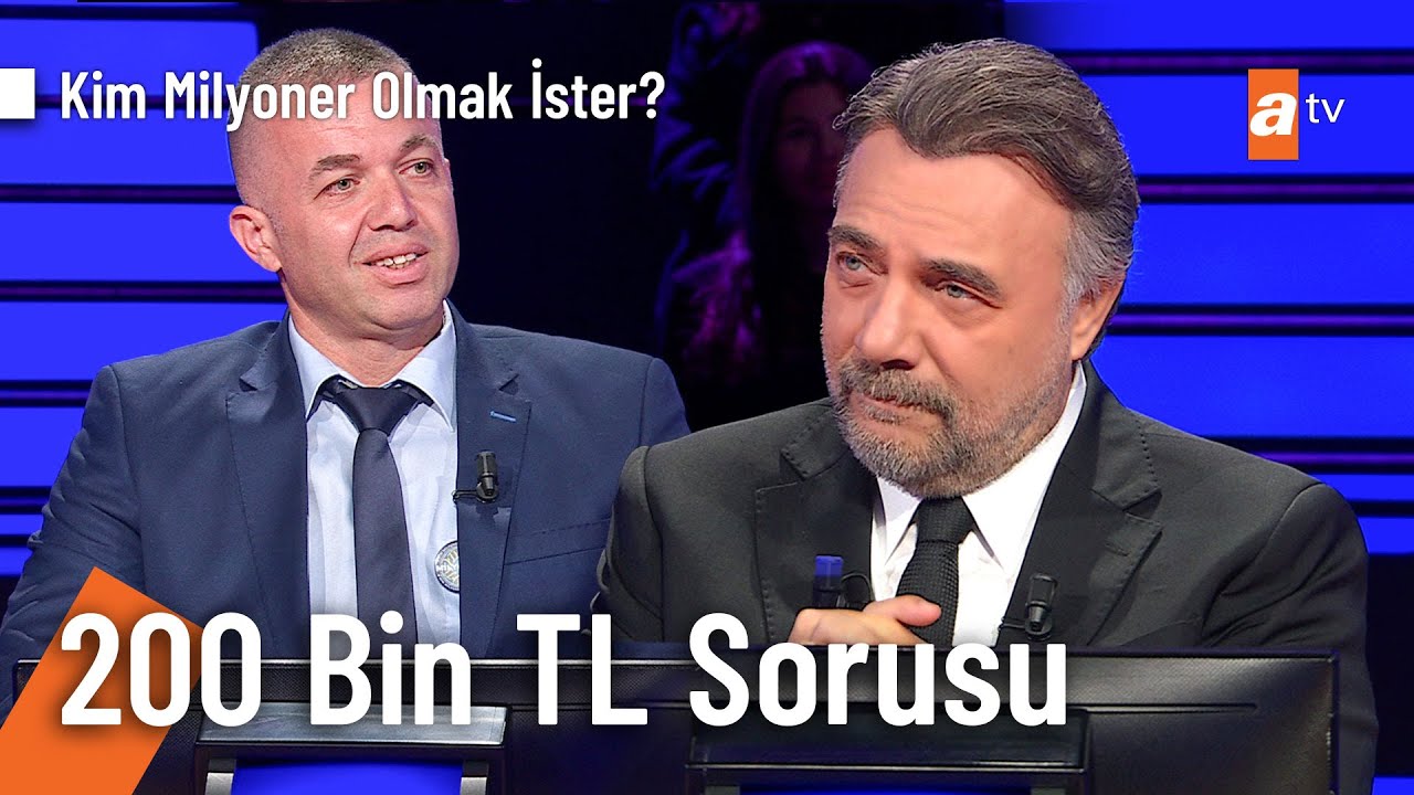 Osman Gürcü 200 Bin TL değerindeki soruya ne cevap verdi? - Kim Milyoner Olmak İster? 1189. Bölüm