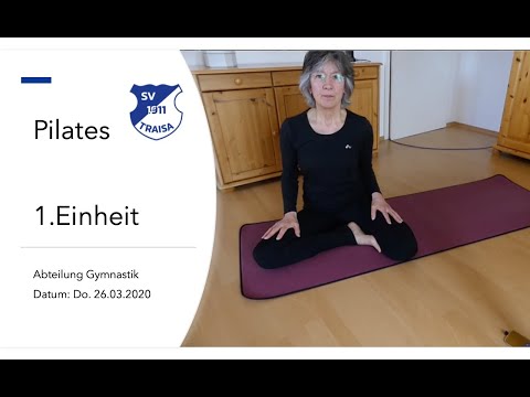 Gymnastik: Pilates - 1.Einheit