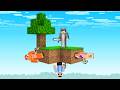 Minecraft Skyblock But We All Have Different Gravity