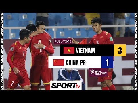 #AsianQualifiers - Vietnam 3 - 1 China PR | Highlights