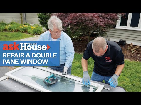 How to Repair a Double Pane Window | Ask This Old House