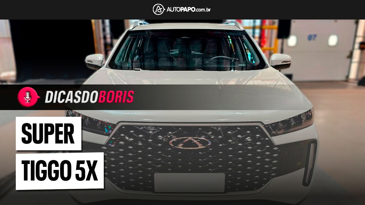 CHERY LANÇA, NA CHINA, VERSÃO HÍBRIDA DO TIGGO 5X COM MAIS DE 1000 KM DE AUTONOMIA