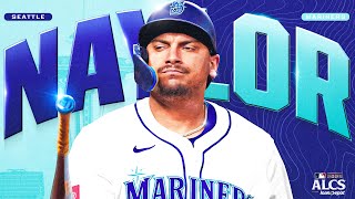 Josh Naylor is the 1st Canadian-born MLB player to HR in Postseason as a visiting player in Canada 😲