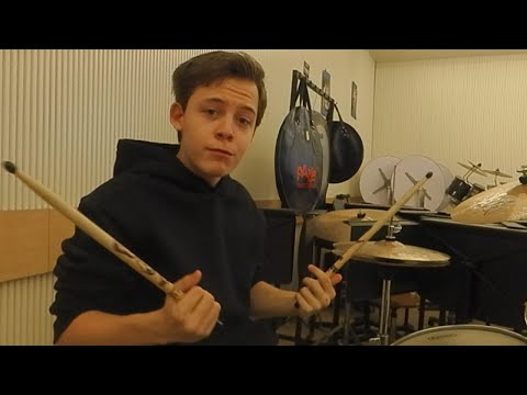 Schlagzeug Stockhaltung einfach erklärt.