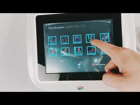 home use shock wave therapy equipment eswt machine price and how to do the treatment  on ed