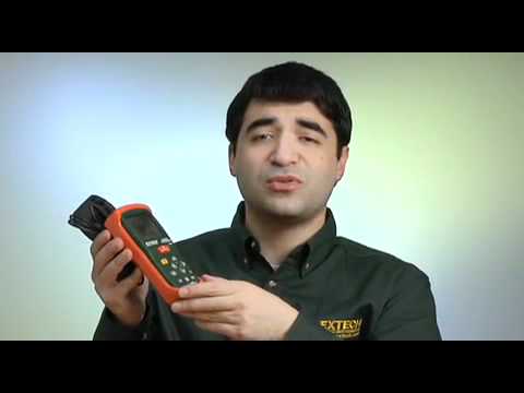 Extech AN100/AN200 CFM Thermo-Anemometer | Instrumart