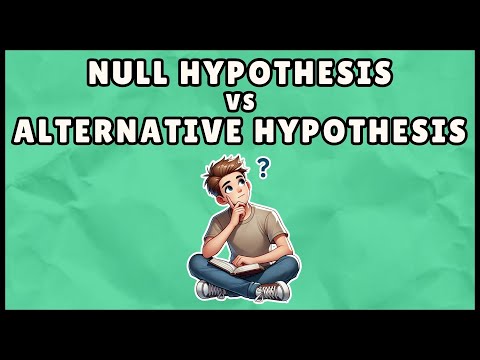 Null Hypothesis Vs Alternative Hypothesis (Easy Explanation)