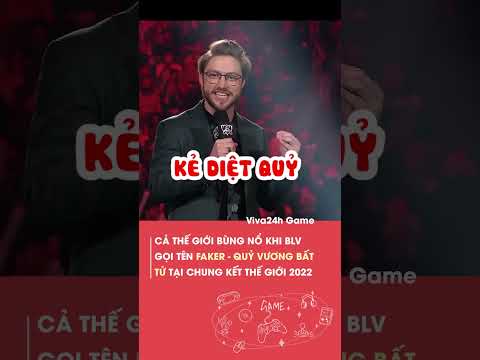 Thế giới bùng nổ khi MC gọi tên FAKER #shorts #viva24h #lmht
