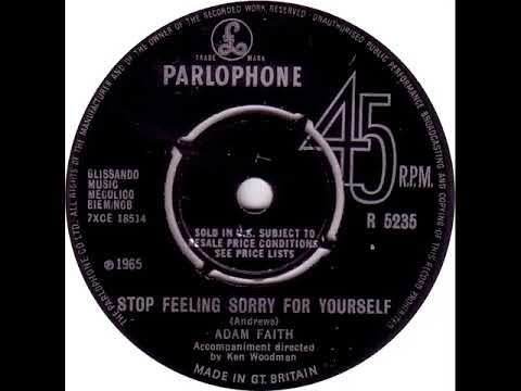 UK New Entry 1965 (31) Adam Faith - Stop Feeling Sorry For Yourself