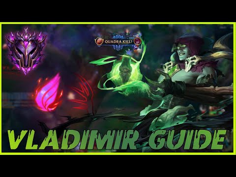 VLADIMIR GUIDE S11 - HOW TO VLADIMIR RANK MASTER - Lol Carry All