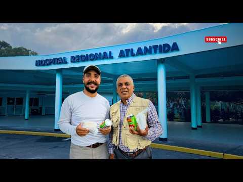 Fui a REGALAR comida al Hospital Atlántida en La Ceiba… y salí impactado por su estado 😨