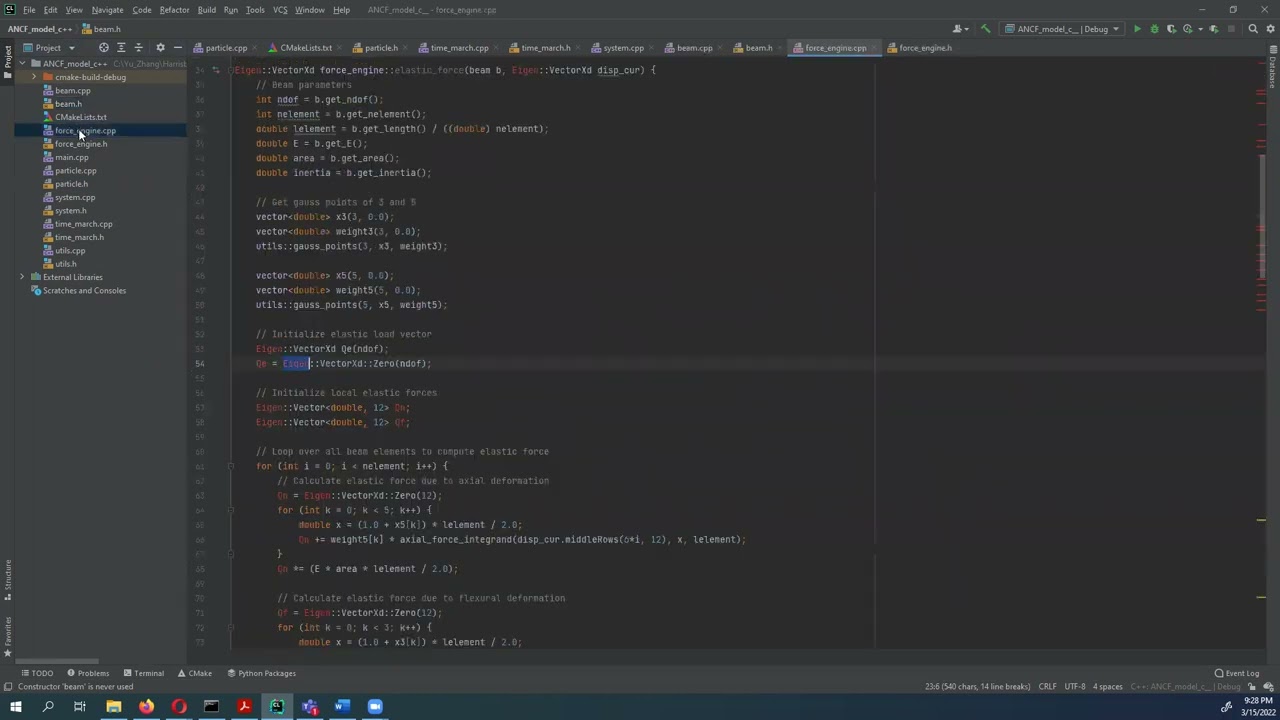 YuZhang project code walkthrough