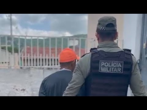 Polícia Militar de Tenente Ananias prende condenado a 25 anos de prisão por crime sexual