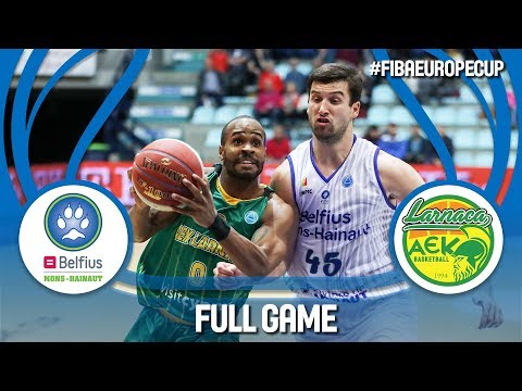 Belfius Mons-Hainaut (BEL) v Petrolin AEK (CYP) - Full Game - FIBA Europe Cup 2018-19