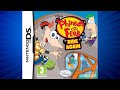 PHINEAS AND FERB RIDE AGAIN First Sequel Of The Original Game For NINTENDO DS Complete Long Play