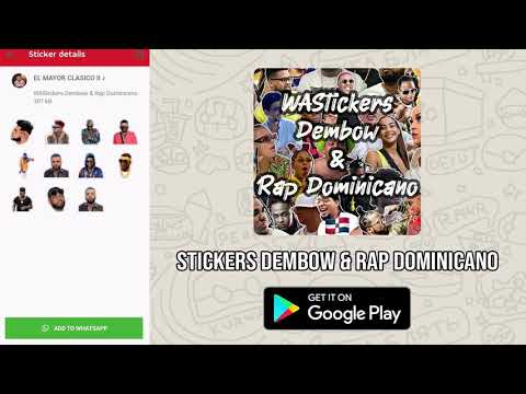 Stickers Dembow-Rap Dominicano