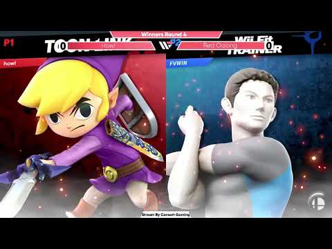 Wonderfly Weekly 51 - J.R Howl (Toon Link) vs Red Oolong (Wii Fit Trainer)  - Winners Round 4
