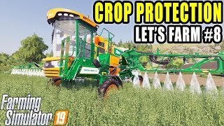 HERBICIDE TREATMENT ON CROPS | RAVEN PORT #8 | FARMING SIMULATOR 2019