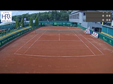 2017 ITF World Junior Tennis Finals Prostejov USA vs UKR 12.8.2017 Court 1
