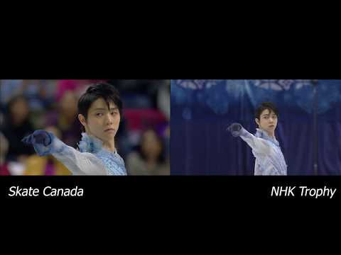 Yuzuru Hanyu SP at Skate Canada vs NHK Trophy 2019 | Юзуру Ханю Короткая программа Гран-При 2019