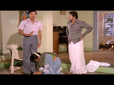 ಸ್ನೇಹಿತನ ಹೆಂಡತಿಗೆ ಸಂಸ್ಕೃತದಲ್ಲಿ ಆಶೀರ್ವಾದ ಮಾಡಿದ ಡಾ. ರಾಜ್ ಕುಮಾರ್ Comedy| Vasantha Geetha Kannada Part 1