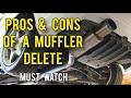 Pros and Cons of a Muffler Delete | Is it actually worth it?