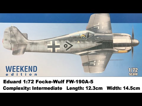 Eduard 1:72 Focke-Wulf FW-190A-5 Kit Review