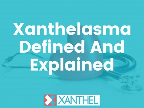 Xanthelasma Defined And Explained