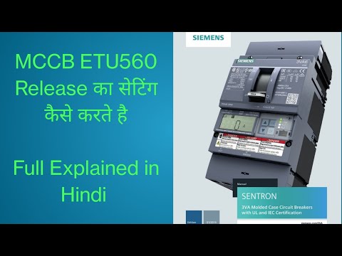 Siemens ETU560 LSIG 400A/630A Mccb settings#siemens #mccb #ETU560