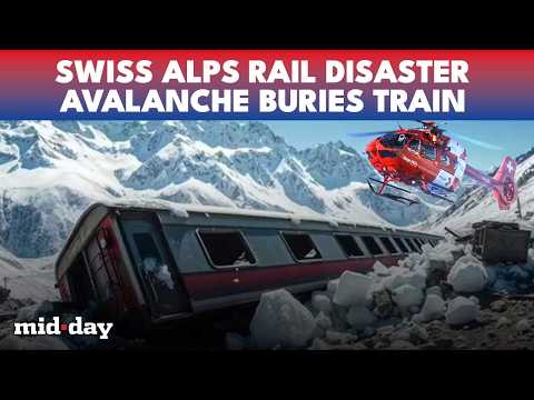 ALPS TRAGEDY: Avalanche CRUSHES Swiss Express With 29 On Board, Train Derails Injuring Passengers