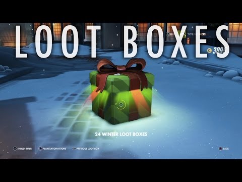 OVERWATCH: Opening 24 Winter Loot Boxes!