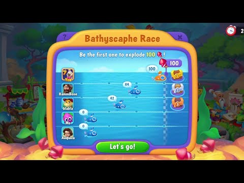 @Fishdom Win Strikes Level 10587 - 10591,Won 1st Race