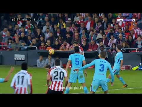 Athletic Bilbao vs Barcelona 0-2 All Goals and Highlights La Liga October 28 , 2017