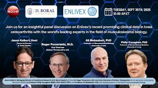 Enlivex ($ENLV): Breakthrough Knee OA Data | Expert Panel with Dr. Roger Pomerantz & Global KOLs