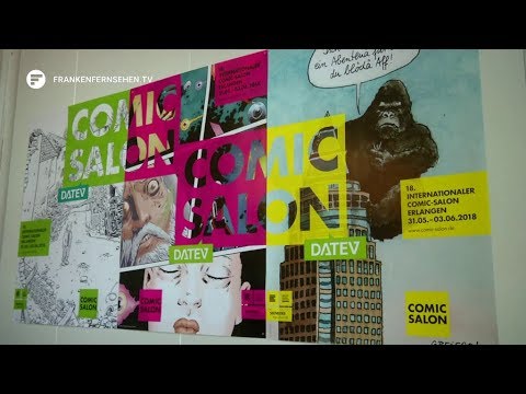 Der 18. Internationale Comic-Salon 2018 in Erlangen - Vorschau und Rückblick