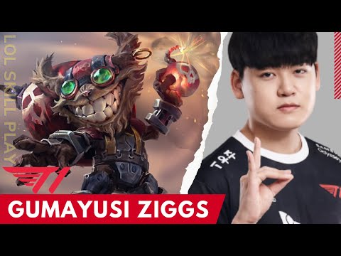 T1 Gumayusi Ziggs vs Karthus